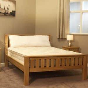 Royal Oak wooden bed frame