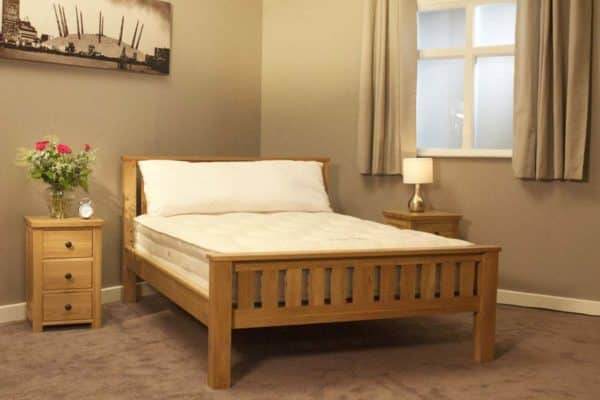 Royal Oak wooden bed frame