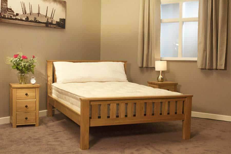 The Royal Oak Wooden Bed Frame | Vic Smith Beds